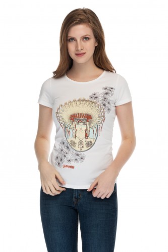 T-shirt with print "Girl"